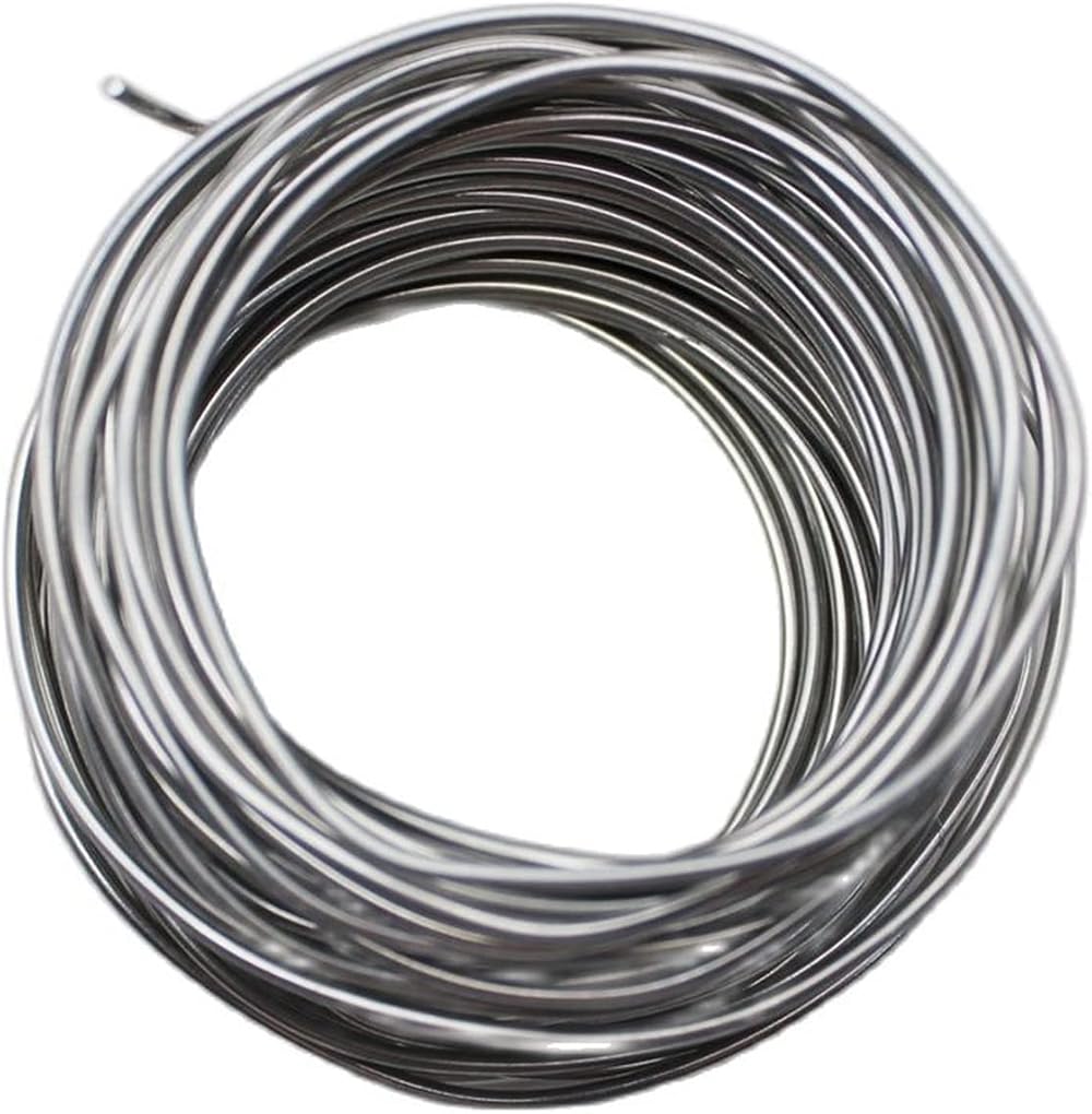 Sankuai 99.999% Zn Zinc Wire 1mm x 1m Pure 99999 Metal Rod