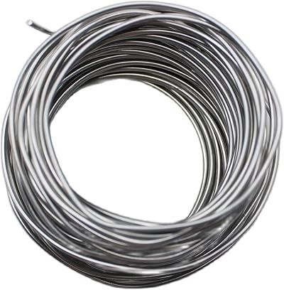 Sankuai Pure Zinc Wire 99.999% Zn 1.5mm x 1m Polished High Purity Metal
