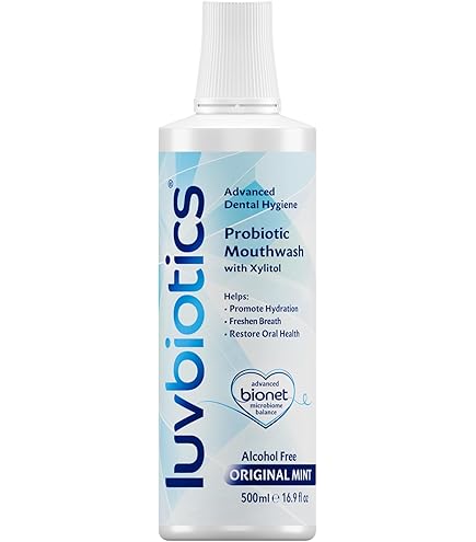 Amazon.com : Luv Biotics Alcohol & Fluoride Free Mouthwash with