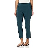 Briggs New York Womens Super Stretch Millennium Slimming Pull-on Ankle Pant
