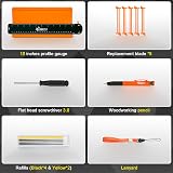 JOREST Contour Gauge 10 Inch Plus Carpenter Pencil Tool Gift Idea view 9
