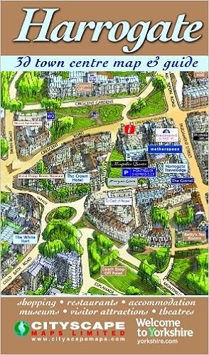 Map Of Harrogate Area Harrogate 3D Town Centre Map Guide: 9781860801235: Amazon.com: Books