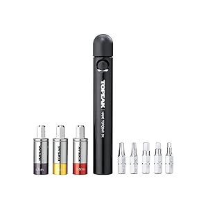 Topeak Nano TorqBar DX with 4nm/5nm/6nm Torque & 5 Tool Bits