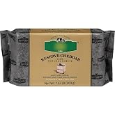 Natural Reserve Cheddar Cheese , Extra sharp, strong, with a tangy bite and nutty undertone , smooth finish that pairs as well with wine and crackers as beer and tacos , made with milk from grass-fed cows not treated with rest or other growth hormones , and raised on Irish family dairy farms. This all milk is what makes their products so flavorful and creamy , [ 21.12 oz , 1.32 pound ]