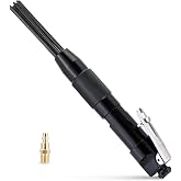 NYXOVA 12-Needle Air Needle Scaler, Pneumatic Rust Paint Remover Gun | Equipped with 1/4" NPT Air Inlet, For Weld Slag Cleaning, Rust Removal, Auto Repair