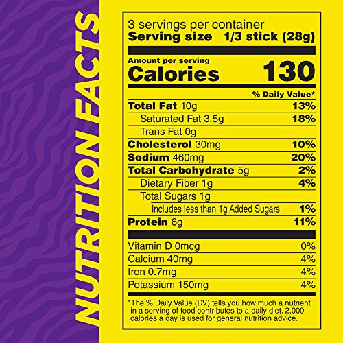 SLIM JIM SAVAGE SMOKED MEAT STICKS, ORIGINAL FLAVOR, HIGH PROTEIN, 3.0 OZ.