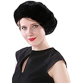 Winter Fur Hat for Women,Warm Knitted Real Mink Fur Hat,Best Gift