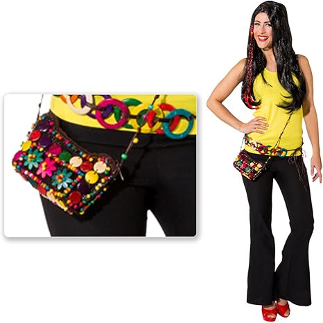 Net Toys Bunte Hippie Tasche Batik Damentasche Woodstock Flower Power Damenhandtasche 60er 70er Jahre Umhangetasche Amazon De Spielzeug