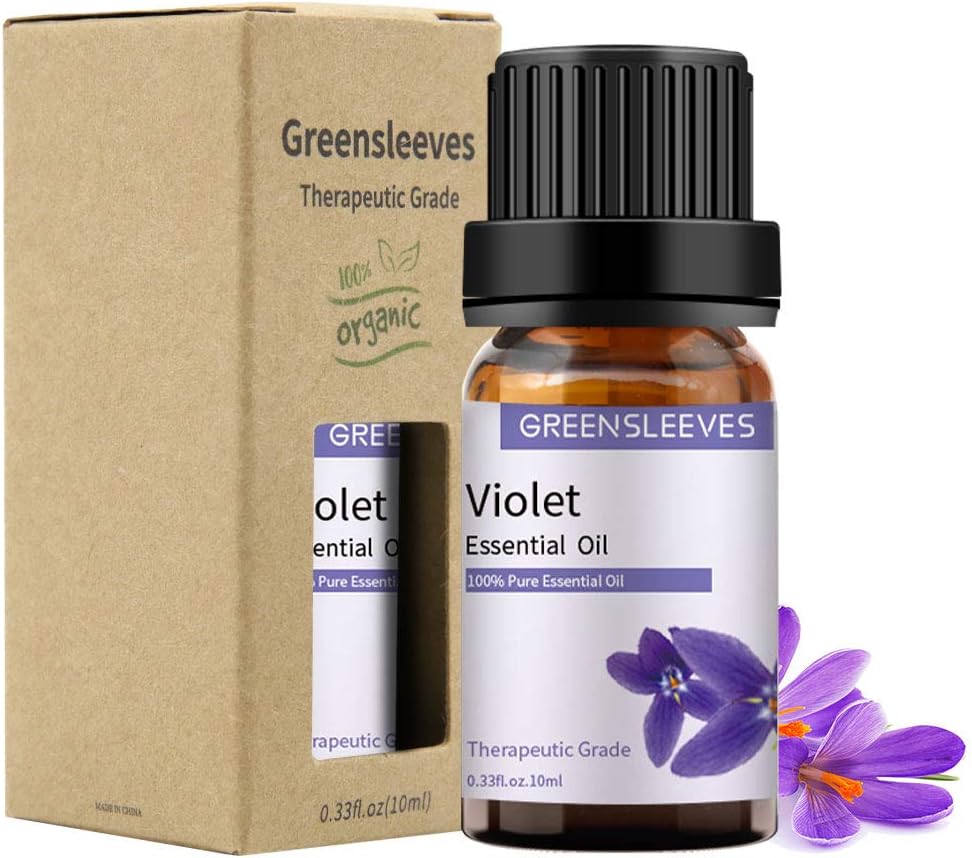 GREENSLEEVES Violet Essential Oil 10ml, 100% Pure Therapeutic Grade Oils (Violet) - Image 4