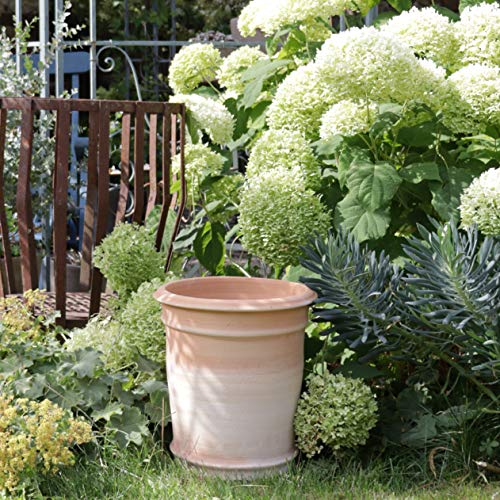 Kreta Keramik frostfester handgefertigter Terracotta Blumentopf, Pflanzkübel, Pflanzgefäß zum Bepflanzen für den Innen… – Bild 7