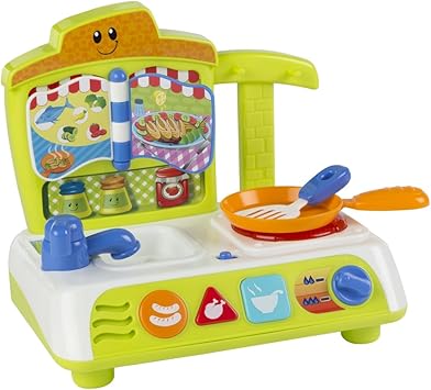 cocina infantil con luz y sonido