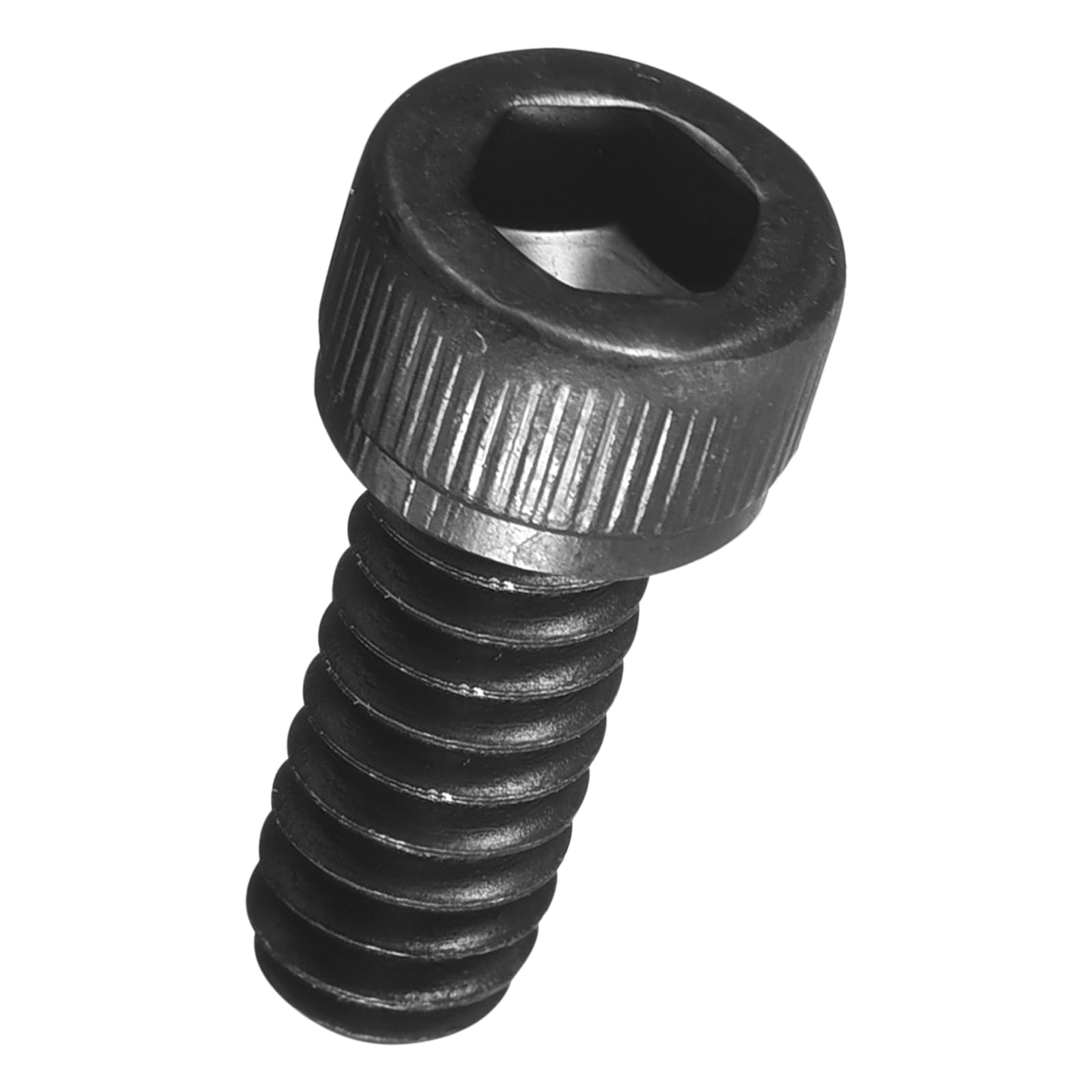 Kozelo 100pcs Socket Head Cap Screws - [#10-24 x 3/8"] Alloy Steel Black Oxide Grade 12.9 Internal Hex Screw for 3D Printer Furniture Industrial Use, Black