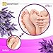 Genation Exfoliant Foot Peel Mask - All-Natural Antifungal Peeling Treatment For Soft Smooth Feet- Dead Skin & Callus Remover Repairs Cracked Rough Dry Soles & Heels (2 Pair) Lavender Scented