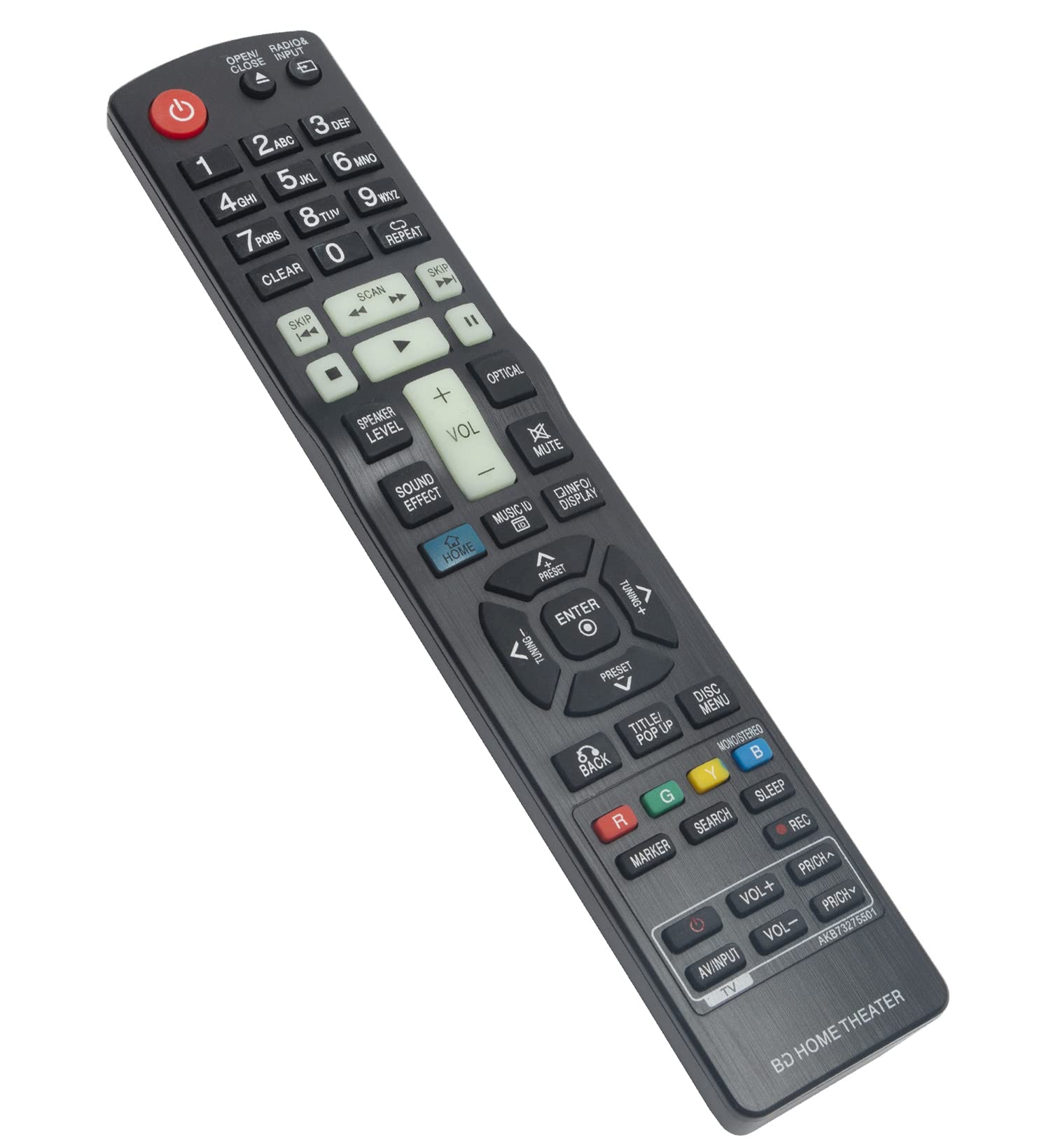 AKB73275501 VINABTY Replacement Remote Control Fit for LG Smart TV Blu-ray Disc DVD Home Theatre System HB906PA SH96TA-S SH96SB-S/C SH96TA-W HB906SB SH95TA-W LHB336 LHB335 LHB535 LHB975 LHB976