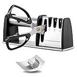 Knife Sharpeners, Best 4 in 1 Manual Kitchen Knives