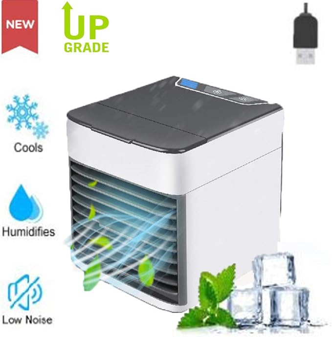 PZJ Personal Enfriador de Aire USB Evaporativo con Humidificador ...