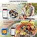 Bluetooth Meat Thermometer, Wireless Digital BBQ Thermometer for Grilling Smart with 6 Stainless Steel Probes Remoted Monitor for Cooking Smoker Kitchen Oven, Support iOS & Android