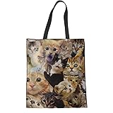 Coloranimal Big Shopping Bag for Women Ladies