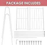 Youyijia Small Clothes Rail 60x36x151cm White Heavy Duty Metal Rack view 5