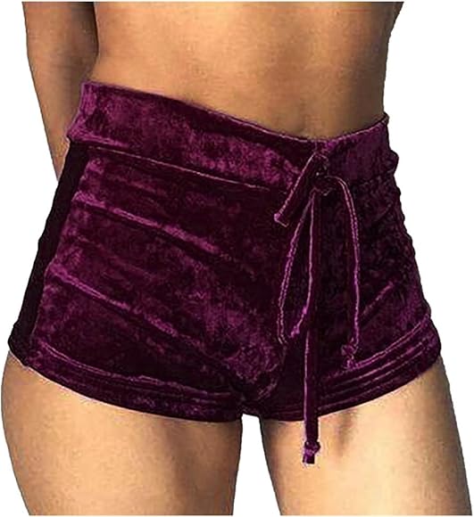 velvet hot pants