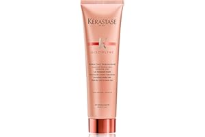 KERASTASE Discipline Keratine Thermique - Smoothing Leave In Treatment, Reduces Frizz and Tames Flyaways, Protects Against Heat Damage, Adds Shine and Smooths Imperfections