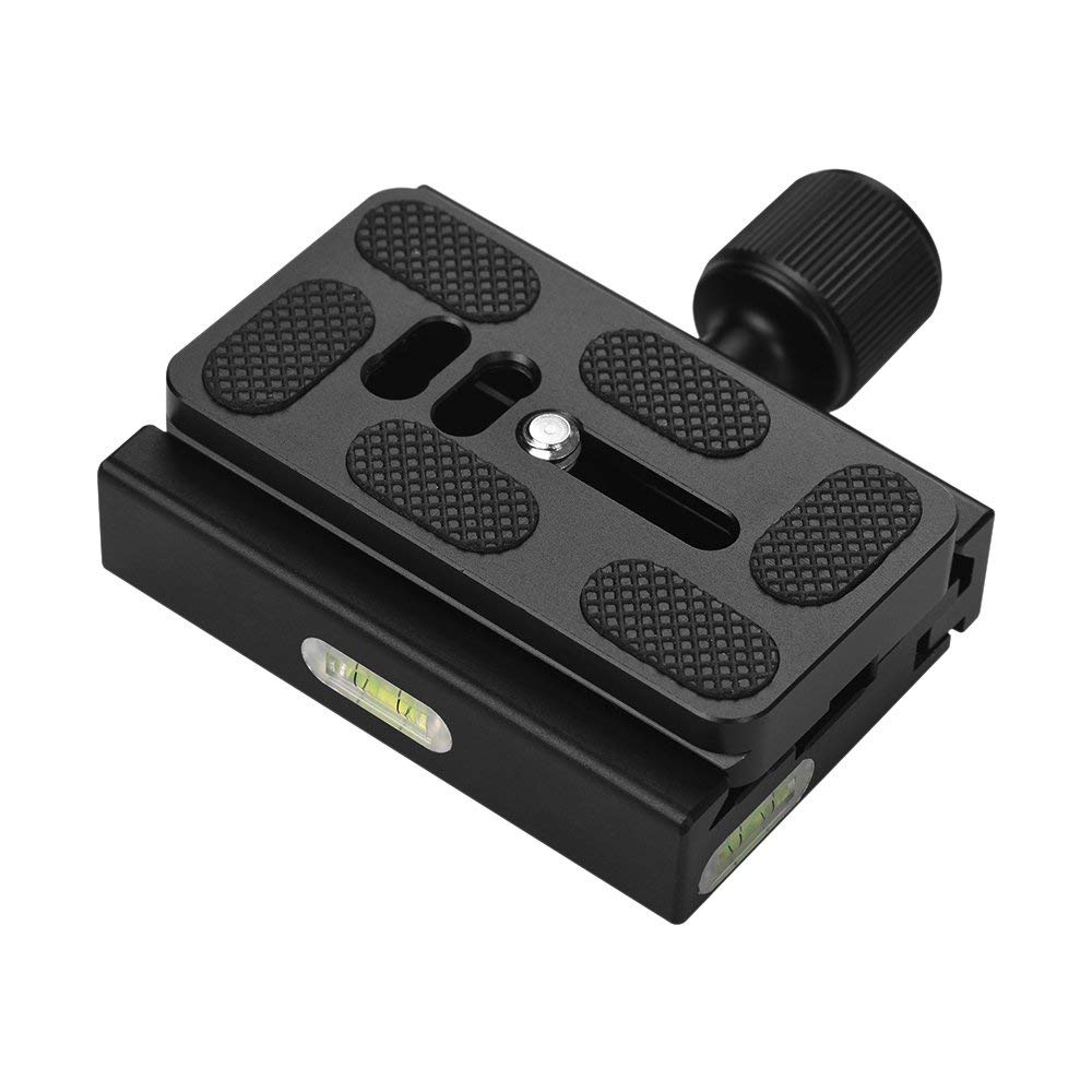 Andoer 70mm Quick Release Plate and Clamp for Arca Swiss Tripod Ball Head