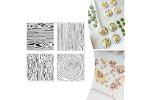 beinkmake Tree Line – Feuille de texture en argile polymère en silicone transparent réutilisable pour la fabrication de bijou