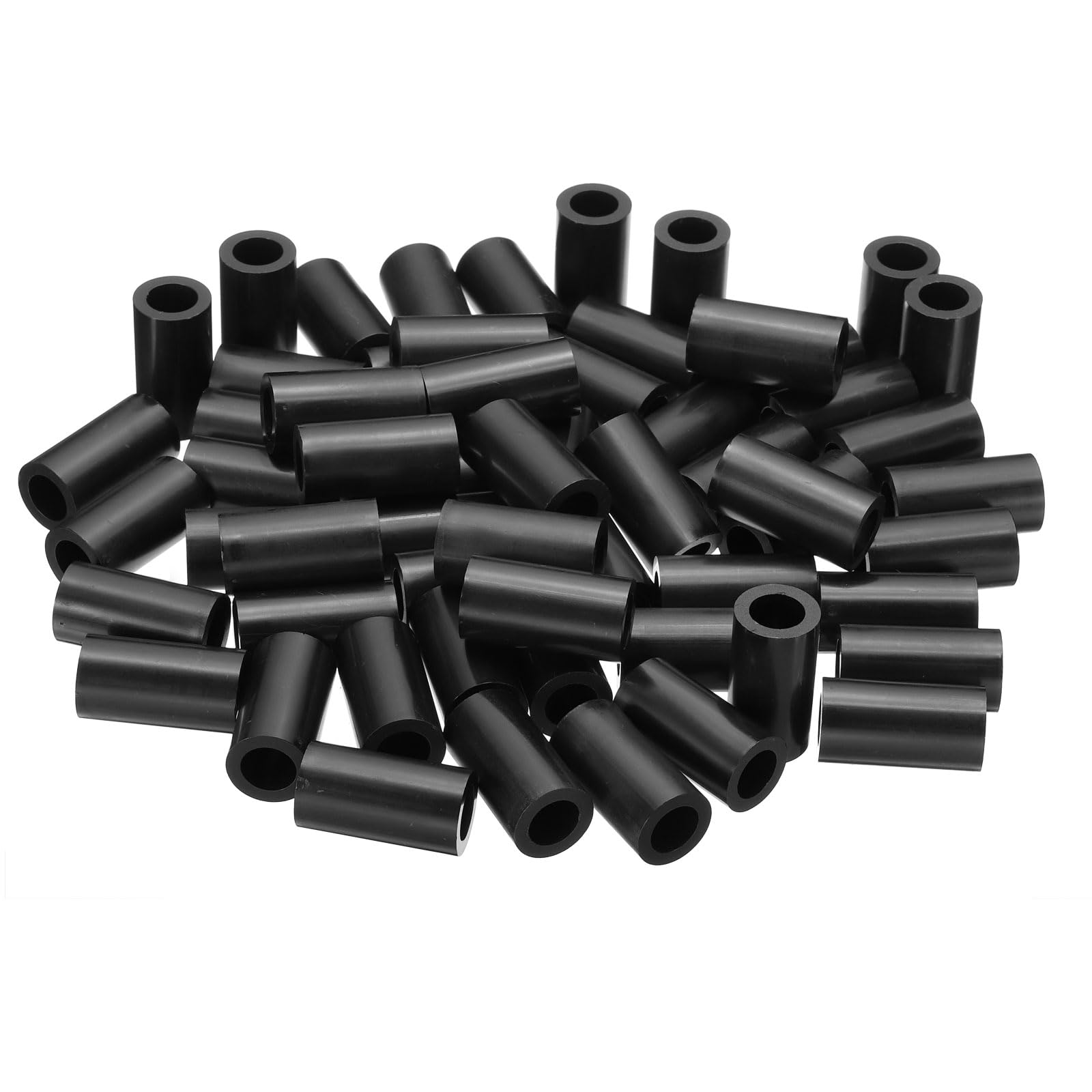 PATIKIL M10 Round Electrical Outlet ABS Spacers Washer, 60 Pcs 10.2mm ID, 16mm OD, 30mm Length Without Threaded,Switch and Receptacle Spacers Hardware for M10 Screws โ image 1