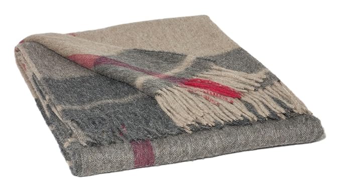 Inwool Alpaka Wolldecke 140x200cm - Kollektion Classic - Basel