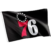 Desert Cactus Philadelphia 76ers Flag Team Philly NBA National Basketball Association 100% Polyester Indoor Outdoor 3x5 feet Flags (Flag F)