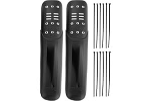 HZ-MONSTAR 2Pcs Universal Mountain Bike Mud Guard, Adjustable Road Mountain Bicycle Mud Guard, Bicycle Rear and Front Mountain Bike Mud Guard Set, 14.37“ Length 3.15” Width