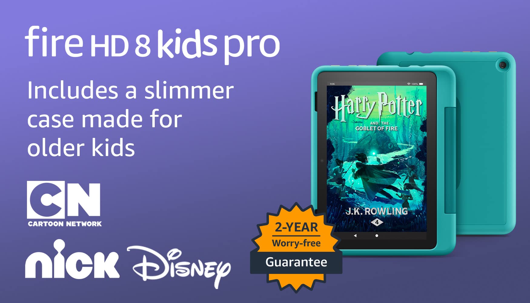 Amazon Fire HD 8 Kids Pro tablet- 2022, ages 6-12 | 8