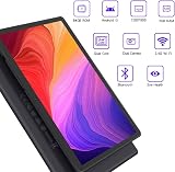 PRITOM 10 inch Android WiFi Tablet 64GB ROM Quad Core HD IPS Dual Camera Black view 2
