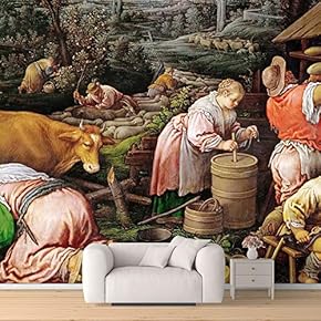 Wall Murals for Bedroom Classic and Modern Collage Design Removable Wallpaper Peel and Stick Wall Stickers - 66x96 inches