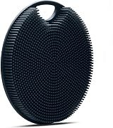 flexii Silicone Body Scrubber Charcoal Premium Exfoliator Gentle Brush view 2