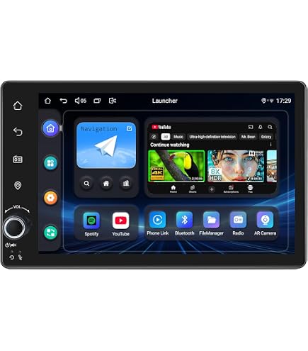 Amazon.com: Joying Car Radio with CarPlay & Android auto, 7 inch