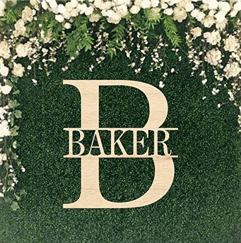Custom Wood Monogram Name Sign || personalized wood word sign nursery name wedding reception bridal shower wooden wall hang