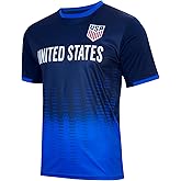 U.S. Soccer USMNT Adult Soccer Game Day Jersey-Inspired Shirt | Frequency, Navy