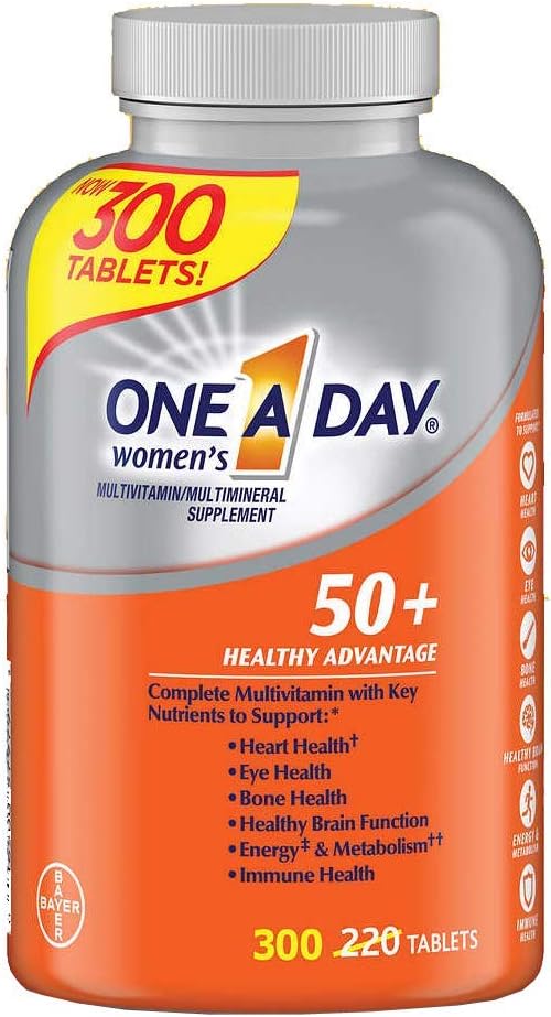 One A Day Women's 50+ Advantage Multivitamins, 300 Count Health & Personal Care