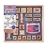 Toy MELISSA & DOUG STAMP A SCENE FAIRY GARDEN (Set of 6) Book