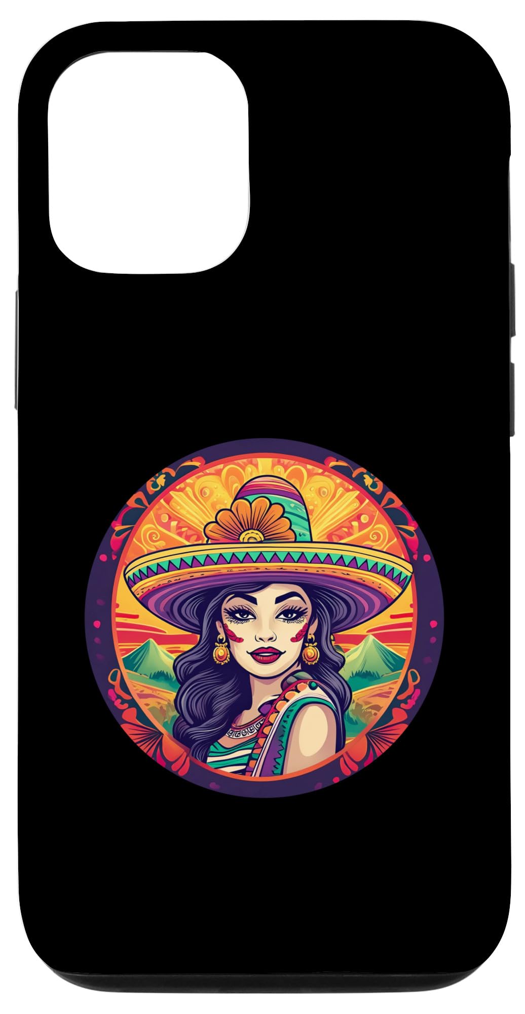 iPhone 14 5 de Mayo Party Drinko de Mayo pretty Latina Bandida Case