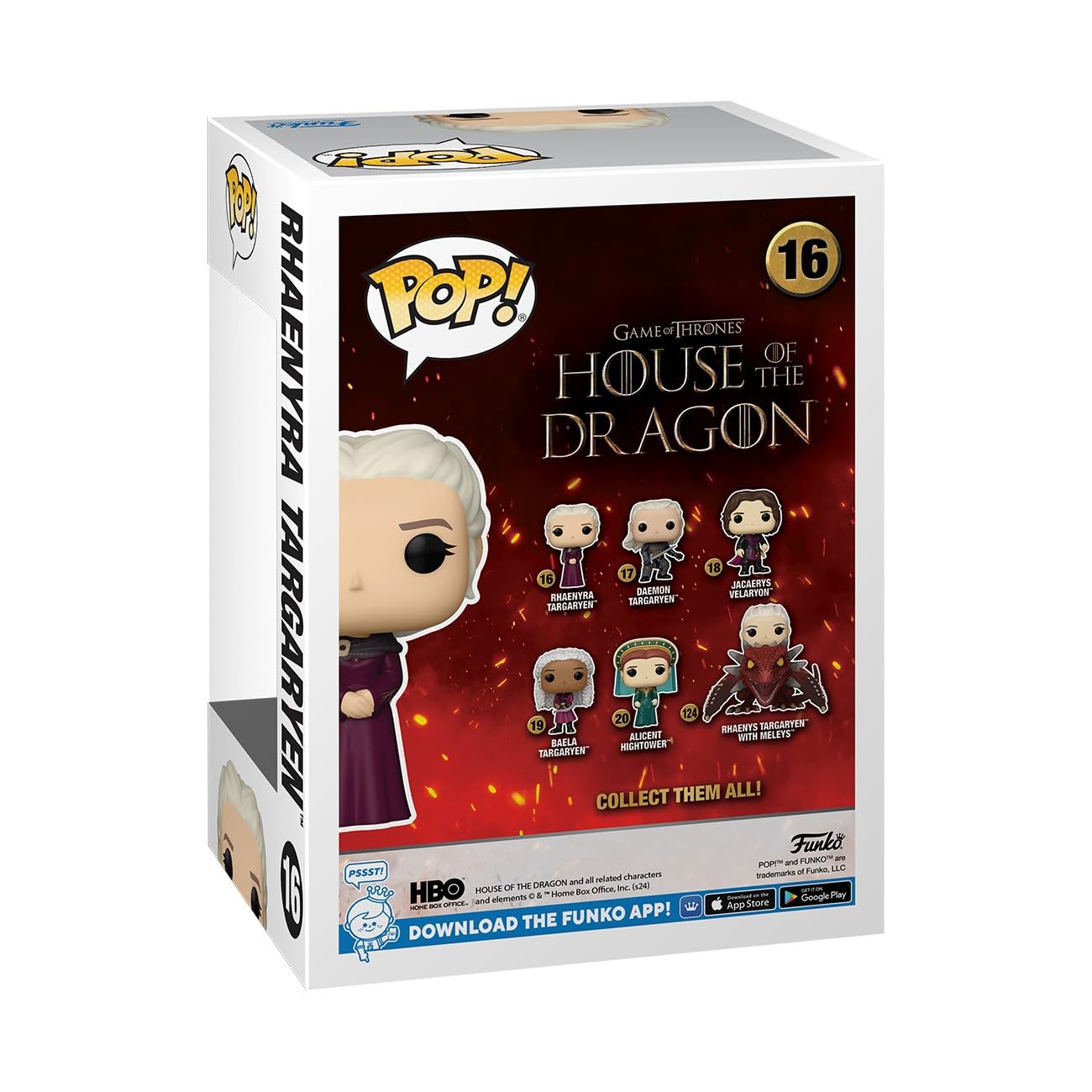 Funko POP TV: House of The Dragon - Rhaenyra Targaryen - Collectable Vinyl Figure - Gift Idea - Official Merchandise - for Kids & Adults - TV Fans - Model Figure for Collectors and Display