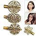 6pcs Vintage Hair Clips, Jmkcoz Hair Clip Flower Headwear Lady Bobby Pin Hair Accessories