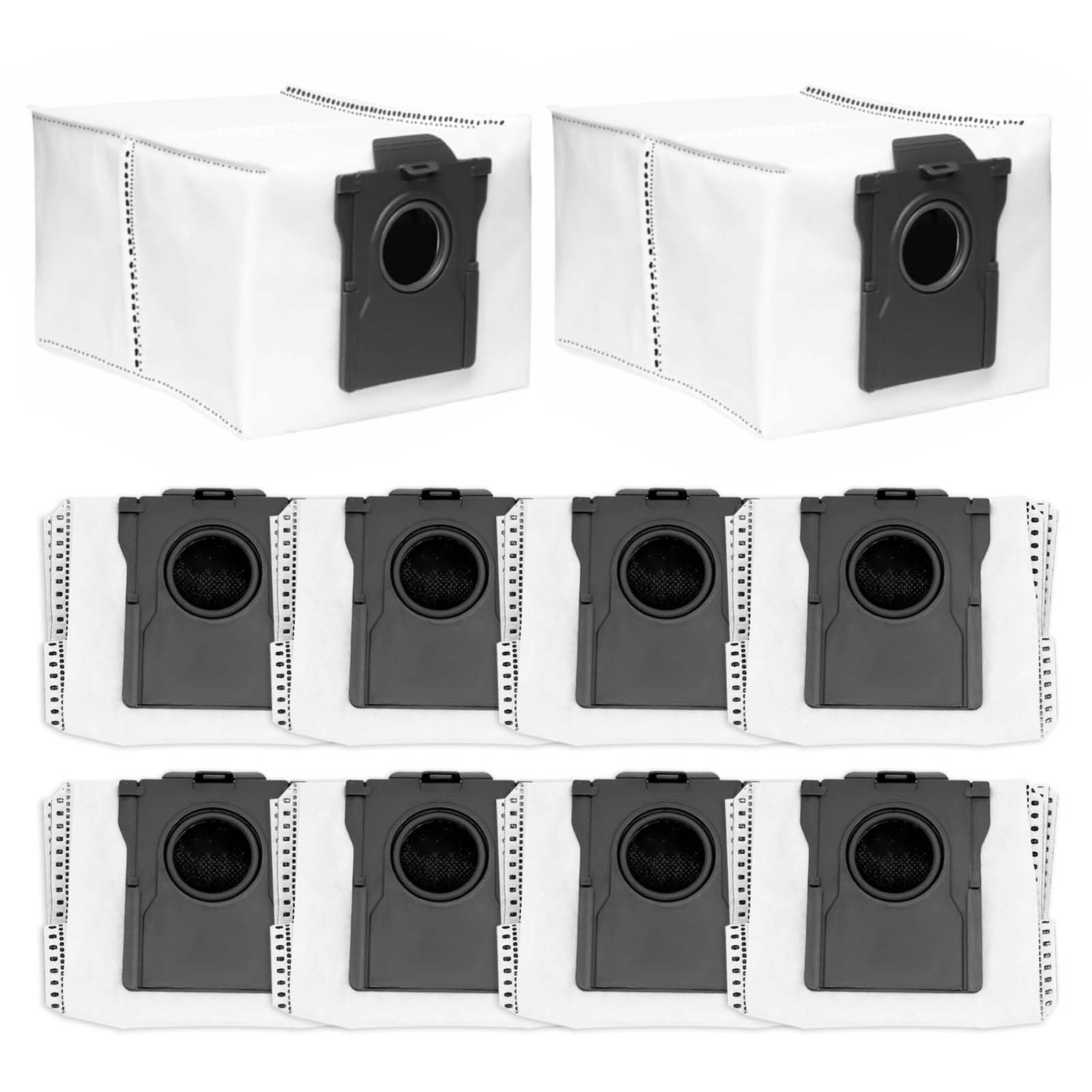 Photo 1 of 10 Pack Disposable Dust Bags Replacement for Dreame X50 Ultra/X40 Ultra/X30 Ultra/L50 Ultra/L40 Ultra/L10s Ultra Gen 2/L10s Pro Ultra Robot Vacuum Cleaner, 3.2L Dust Bag Accessories Parts