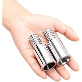 Metal Threaded Tip Repair Kit,Broom Handle Threaded End,Palo para Trapeador,Broom Stick Pole Extension Pole Adapter 2 Sets