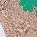 St. Patrick's Day Decorations Irish Shamrock Burlap Banner Flags (St. Patrick's)