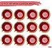 12 Pc Set of Diwali Gift Decorations Diya.Handmade Natural Earthen Oil Lamp/Welcome Traditional Diyas with Cotton Wicks Batti. Deepawali Diya Lamp. Earthen Oil lamp Indian Gift Items (Design 2)