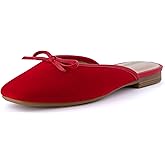 CUSHIONAIRE Women's Jade Bow Mule +Memory Foam, Wide Widths Available