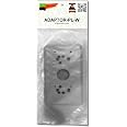 BUG-GUARD White RV Light Adaptor Plate (ADAPTOR-PL-W) - No-Drill Mounting, Covers Unpainted Side Wall Areas for BG520W & MOTI