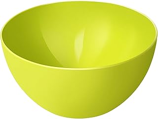 Rotho Caruba kleine Schüssel 3l, Kunststoff (PP) BPA-frei, grün, 3l (22,5 x 22,5 x 11,0 cm)